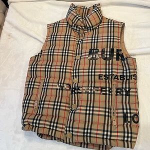 Burberry Horseferry puffer vest